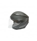Casca moto tip jet neagra, model urban cu viziera transparenta si ochelari de soare, marimea L Cod: DISTM80