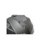 Casca moto tip jet neagra, model urban cu viziera transparenta si ochelari de soare, marimea L Cod: DISTM80