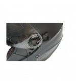 Casca moto tip jet neagra, model urban cu viziera transparenta si ochelari de soare, marimea L Cod: DISTM80