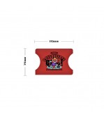 Racleta colant PPF auto duritate medie rosie Cod: CH-005-2