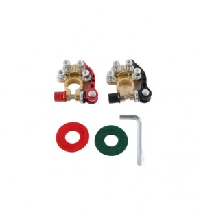 Set 2 borne profesionale cu 4 terminale si clema cuplare rapida Cod: TL-344