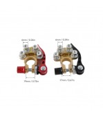 Set 2 borne profesionale cu 4 terminale si clema cuplare rapida Cod: TL-344