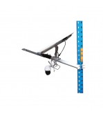 Lampa stradala led 300w cu panou solar 60w, camera supraveghere 4g si baterie 16000mah  Cod: BK69686