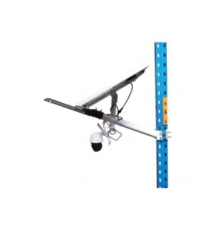 Lampa stradala led 300w cu panou solar 60w, camera supraveghere 4g si baterie 16000mah  Cod: BK69686