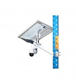 Lampa stradala led 300w cu panou solar 60w, camera supraveghere 4g si baterie 16000mah  Cod: BK69686
