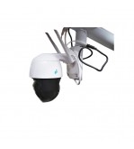 Lampa stradala led 300w cu panou solar 60w, camera supraveghere 4g si baterie 16000mah  Cod: BK69686