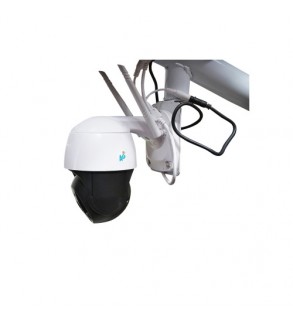 Lampa stradala led 300w cu panou solar 60w, camera supraveghere 4g si baterie 16000mah  Cod: BK69686
