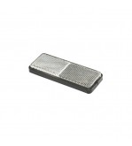 Dreptunghi reflectorizant cu adeziv alb fata 90x32mm  Cod: BK98486