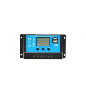 Regulator tensiune panou solar 10A 12-24V cu 2 porturi USB Cod: BK87430