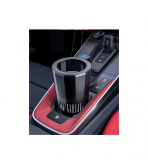 Suport auto inteligent pahare 2 in 1 racire incalzire LED touch bricheta 12V Cod: AC-8700