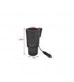 Suport auto inteligent pahare 2 in 1 racire incalzire LED touch bricheta 12V Cod: AC-8700