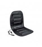 Husa scaun auto  cu incalzire 2 trepte alimentare bricheta 12V universala Negru