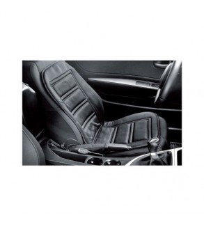 Husa scaun auto  cu incalzire 2 trepte alimentare bricheta 12V universala Negru