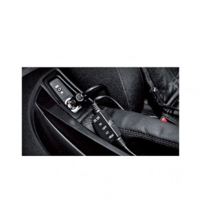 Husa scaun auto  cu incalzire 2 trepte alimentare bricheta 12V universala Negru