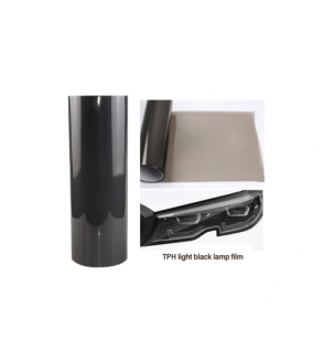 Folie protectie faruri stopuri TPH Light Black 70% VLT Premium 0.6m x 7m regenerare Cod: TH012