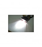 Lanterna frontala de cap cu 8 LED-uri, 3 moduri iluminare, baterie 2200mAh reincarcabila USB Crownman Cod: DISUF01