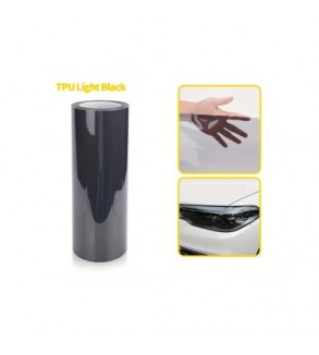 Folie far stop premium PPF TPU 7.5 mil light black 60x60cm Cod: TU001