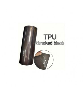 Folie far stop premium PPF TPU 7.5 mil fumuriu smoky black 0.6x15m Cod: TU002