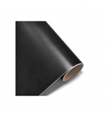 Folie auto autocolant PET premium negru mat satinat 1x1.52m Cod: SP1602N
