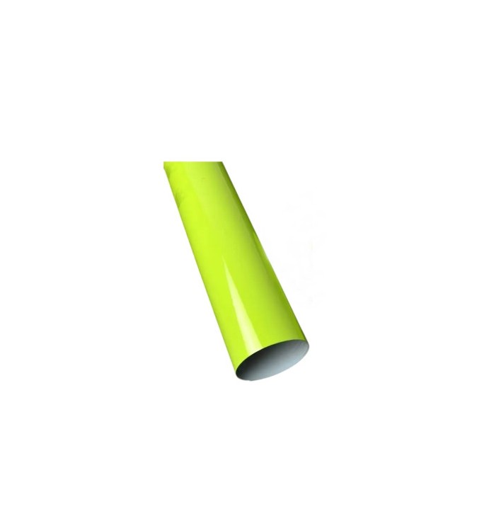 Folie auto autocolant Pet premium galben liquid metal yellow lime 1x1.52 m Cod: SP1022V