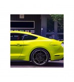 Folie auto autocolant Pet premium galben liquid metal yellow lime 1x1.52 m Cod: SP1022V