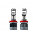 Bec LED auto H11 3800lm 6000K alb rece Canbus set 2 bucati Cod: NL19PRO-H11