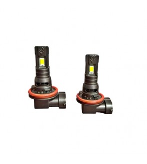 Bec LED auto H11 3936lm 6500K alb rece Canbus 12V set 2 bucati Cod: FHC-H11