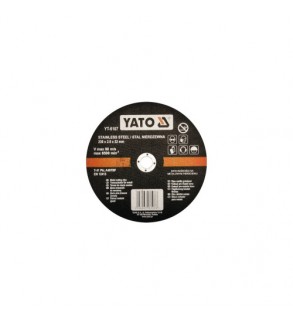 Disc taiat metal inox Yato 230x2x22mm Cod: YT-6107