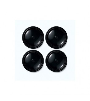 Set capace jante 69 mm negru Cod: LGG-012