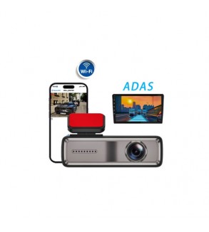 Sistem DVR auto cu 2 camere fata 4K si spate Full HD 1080p interior Cod: CNS-M6-2