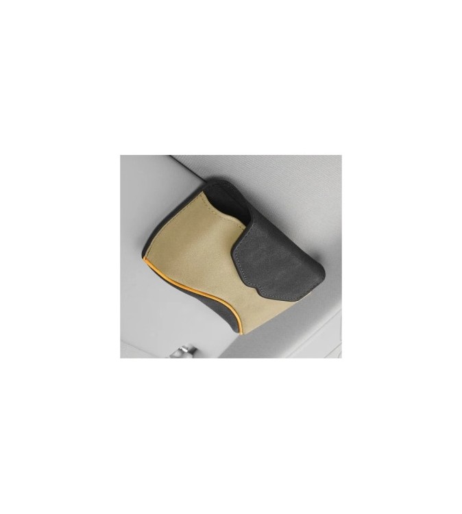 Suport ochelari premium piele ecologica bej Cod: FS-1333 Suport ochelari premium piele ecologica bej Cod: FS-1333
