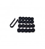 Capace prezoane 17 mm cu cheie negru sau gri Cod: FST-PRZ1