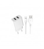 Incarcator retea USB 2.4A cu cablu Type-C Cod: XO-L109C
