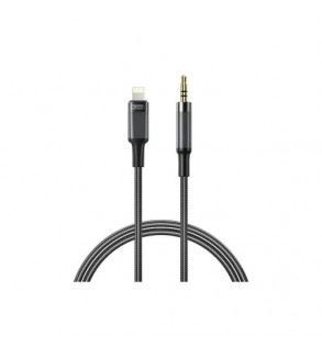 Cablu audio adaptor tata Lightning la tata Jack 3.5 mm compatibil iPhone Cod: XO-NB-R279A