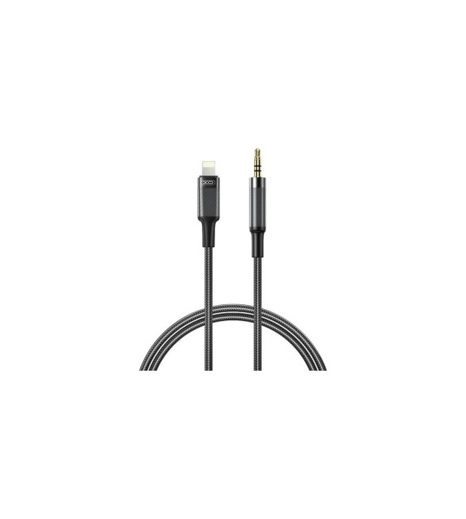 Cablu audio adaptor tata Lightning la tata Jack 3.5 mm compatibil iPhone Cod: XO-NB-R279A Cablu audio adaptor tata Lightning la tata Jack 3.5 mm compatibil iPhone Cod: XO-NB-R279A