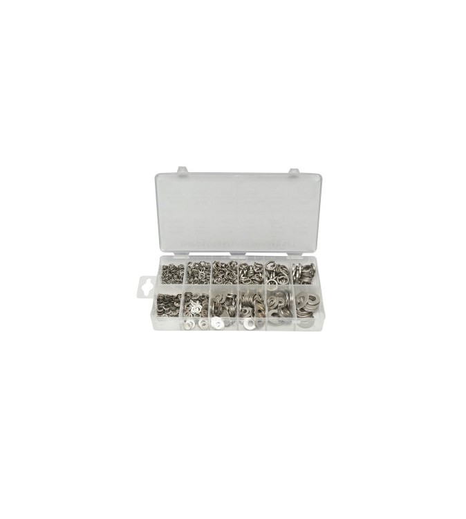 Trusa saibe plate si grover 4-12mm 790 piese Cod: BK99835 Trusa saibe plate si grover 4-12mm 790 piese Cod: BK99835