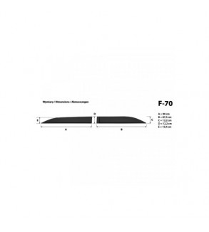 Set 4 bandouri usa compatibil Dacia Jogger FL 2023->  Cod: F-70