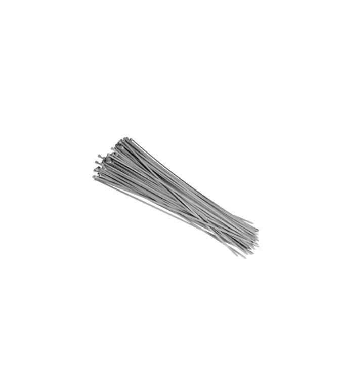 Set 100 coliere plastic gri 400x4.8 mm Set 100 coliere plastic gri 400x4.8 mm