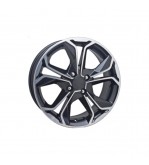 Jante DY177 KM 17x7.5 5x114.3 ET40 diamond cut compatibile Dacia, Renault, Nissan, Toyota
