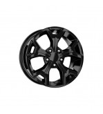 Jante DY356 KM 16x7 5x114.3 ET40 negru lucios compatibile Dacia, Renault, Nissan, Toyota