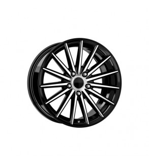 Jante DY476 KM 16x7 4x100 ET35 design concav diamond cut compatibile Dacia, Renault, Opel