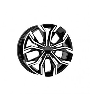 Jante DY666 KM 16x6.5 5x114.3 ET40 diamond cut compatibile Dacia, Renault, Nissan, Toyota