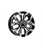 Jante DY667 KM 17x7.5 5x114.3 ET40 diamond cut compatibile Dacia, Renault, Nissan, Toyota