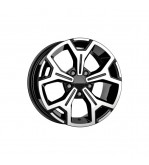 Jante DY356 KM 16x7 5x114.3 ET40 diamond cut compatibile Dacia, Renault, Nissan, Toyota