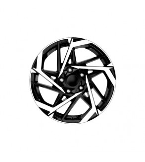 Jante DY1036 KM 16x6.5 5x114.3 ET35 diamond cut compatibile Dacia, Renault, Nissan, Toyota