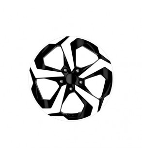 Jante DY1237 KM 17x7.5 5x114.3 ET40 diamond cut compatibile Dacia, Renault, Nissan, Toyota
