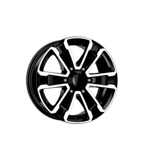 Jante DY1226 KM 16x7 6x130 ET45 diamond cut compatibile autoutilitare Mercedes Sprinter, Volkswagen Crafter