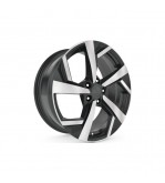 Jante DY117 KM 17x8 5x114.3 ET40 diamond cut compatibile Dacia, Renault, Nissan, Toyota