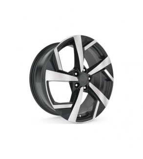 Jante DY117 KM 17x8 5x114.3 ET40 diamond cut compatibile Dacia, Renault, Nissan, Toyota