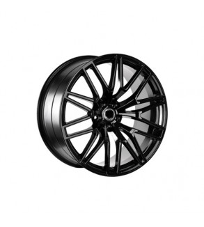 Jante DY1155 KM 21x9.5 21x10 5x112 negre lucios compatibile Porsche Macan